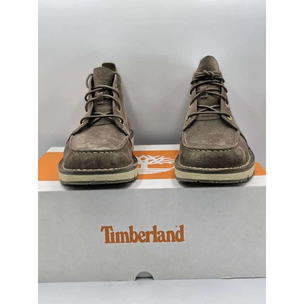 Timberland Westmore Mens Suede Leather Chukka Boots Canteen Moc-Toe Mid Size 9.5